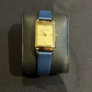 Blue Anne Klein Watch